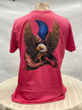 Short Sleeve T-Shirt w/Left Chest & Full Back Design